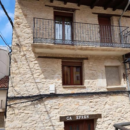 Hostal Ca Efren Castellfort Exterior foto