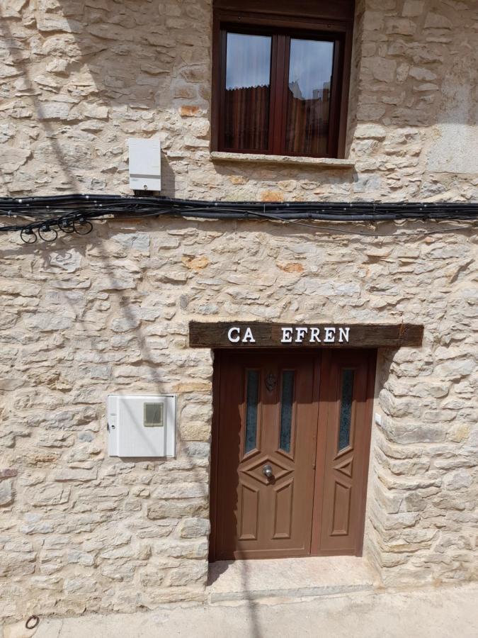 Hostal Ca Efren Castellfort Exterior foto